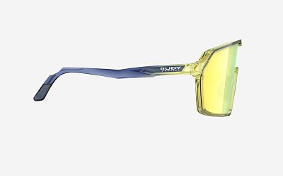 Превью  Велоочки RUDY PROJECT Spinshield Crystal Blue/Apple Green, Линзы: Multilaser Yellow (SP720530-0000)